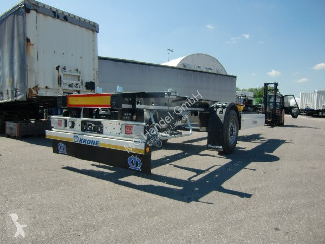 Remorque Krone 1-Achs Lafette Krone Achse,...