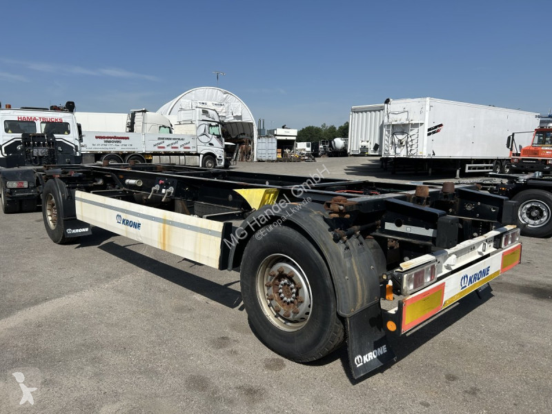 Reboque Krone AZ 18, Standard-Lafette BPW-Achsen,