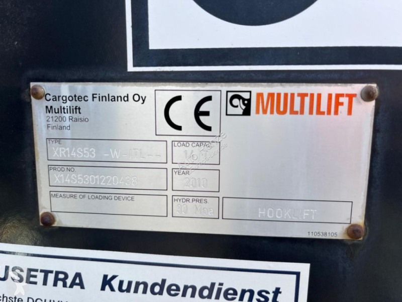 Släp Hüffermann 2-achs Abrollanhänger HTA 16.62...