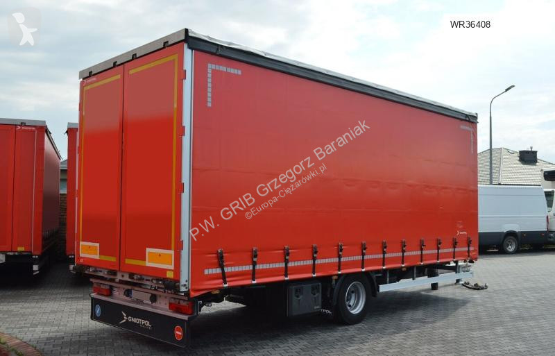 Reboque Gniotpol G4080 TRAILER CURTAIN TILT