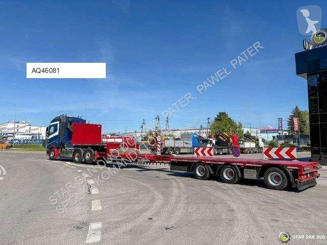 Remorca HRD Semitrailer Low Loader NRD NTS 3...