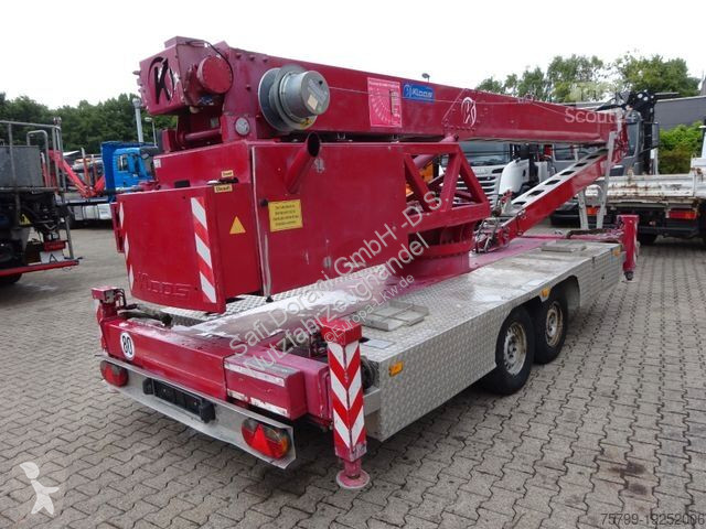 Nacelle  KLAAS-ALU-Kran K20/30 TS Anhänger 30...