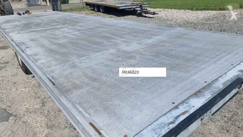Reboque Spier TANDEM 7.75 PLATFORMA 1OŚ PODUSZKA