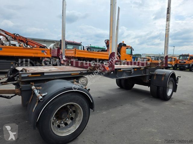 Reboque  Holz Wood Rungen / ALU / load 14,7ton