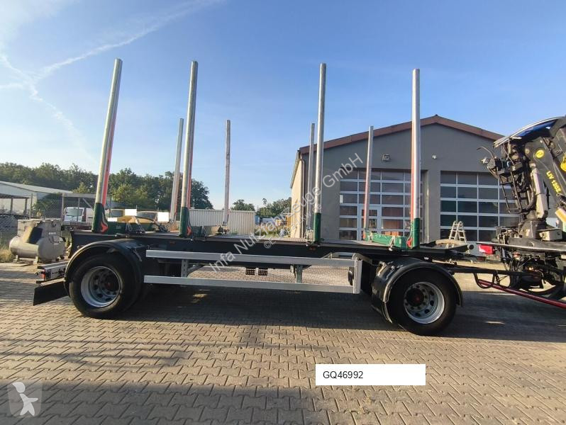 Reboque Ebert KHA 18 Exte Holztransporter
