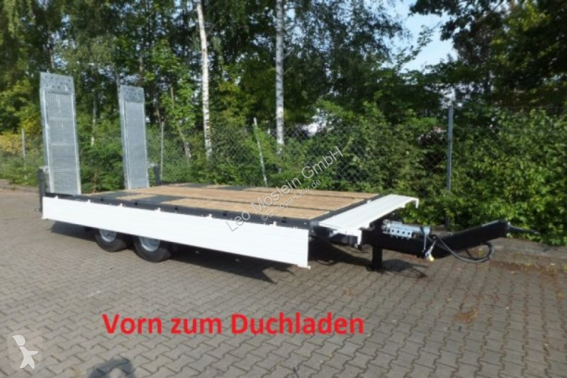 Remorque  TTT 11- 6,28 Weiß  Neuer Tandemtieflader
