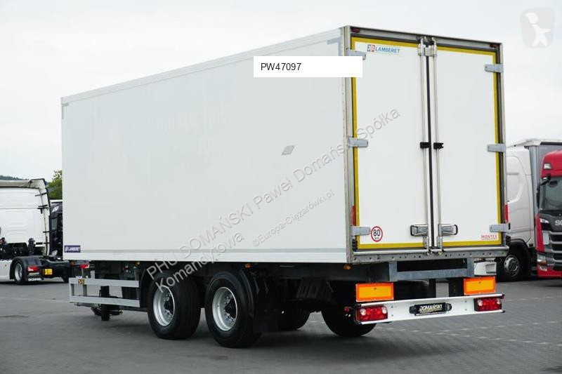 Reboque  TANDEM / IZOTERMA / DŁ. 7,35 M /...