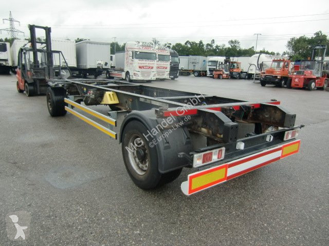 Reboque Krone AZ18, Maxi BDF-Lafette, BPW-Achsen