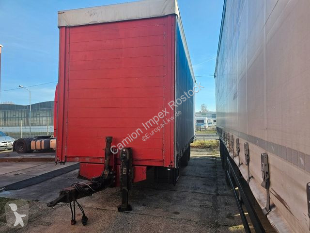 Remorque Ackermann Tandem Gardine, Edscha,Hubdach