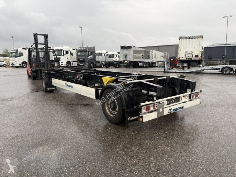 Remolque Krone AZ 18 Maxilafette, BPW Achsen