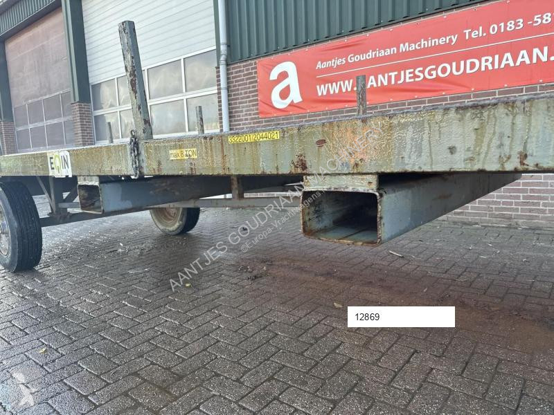 مقطورة  Industrie aanhanger - Gebruikt