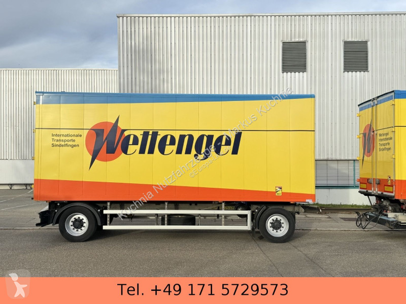 مقطورة Ackermann KA-F 14 14t Alu-Möbelkoffer...