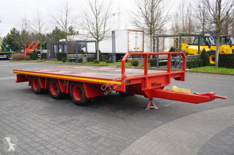 مقطورة Wilson CTAA3 Flatbed trailer