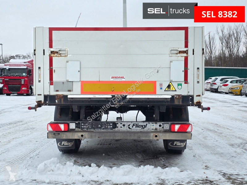 مقطورة Fliegl ZPS180 / Baustoff / Alu-Felgen /...