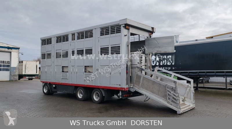 مقطورة  KABA 3 Stock  Hubdach Viehanhänger