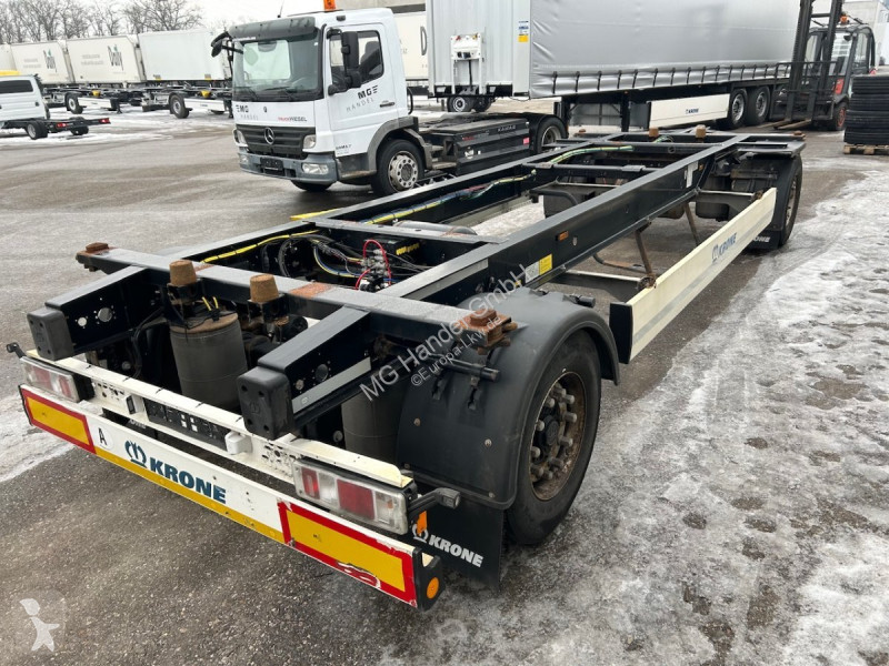 مقطورة Krone AZ,  Maxi Lafette, BPW Achsen