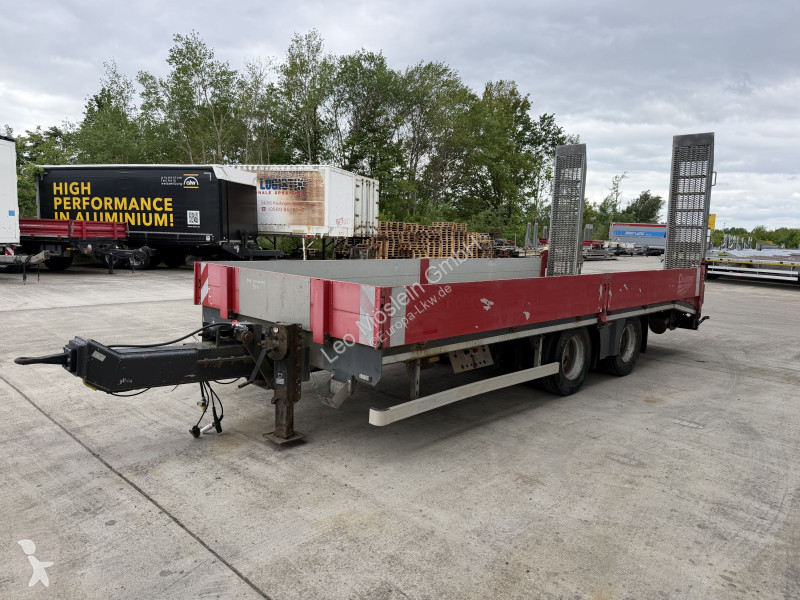 Remolque  tt  19 t Tandemtieflader