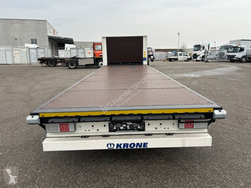مقطورة Krone Jumbo Plateau Anhänger 8.6 Meter, BPW