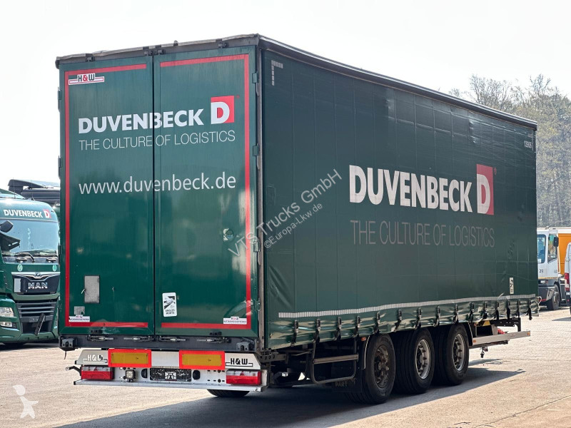 مقطورة H&W HWZPS24 TRIDEM Curtainsider AH MEGA...