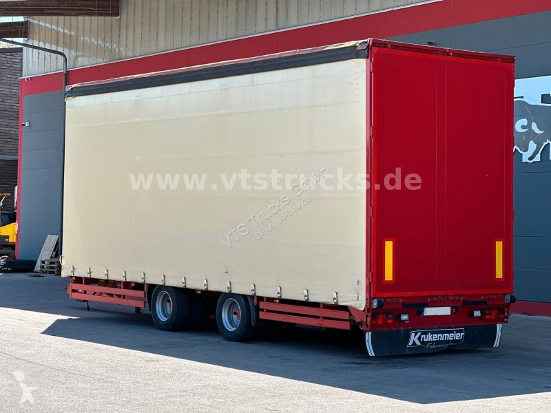 مقطورة Krukenmeier TLPS19 2.Achs Curtainsider /...