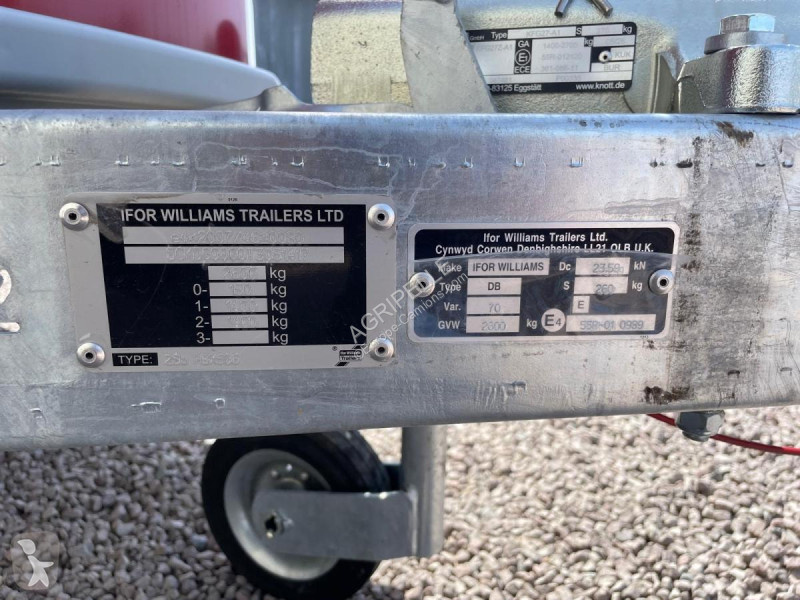 مقطورة Ifor Williams  HBX 506