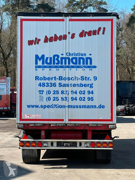مقطورة  Langfeld LPA 18L 7700 Curtainsider mit...