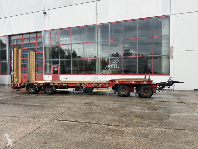 مقطورة Humbaur T4  4 Achs Tiefladeranhänger