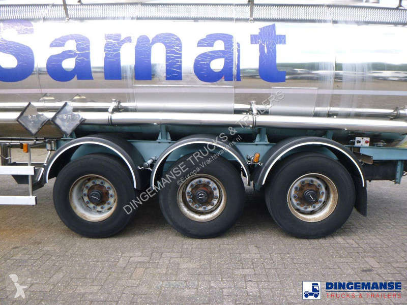 مقطورة Magyar Chemical tank inox L4BH 30 m3 / 1...