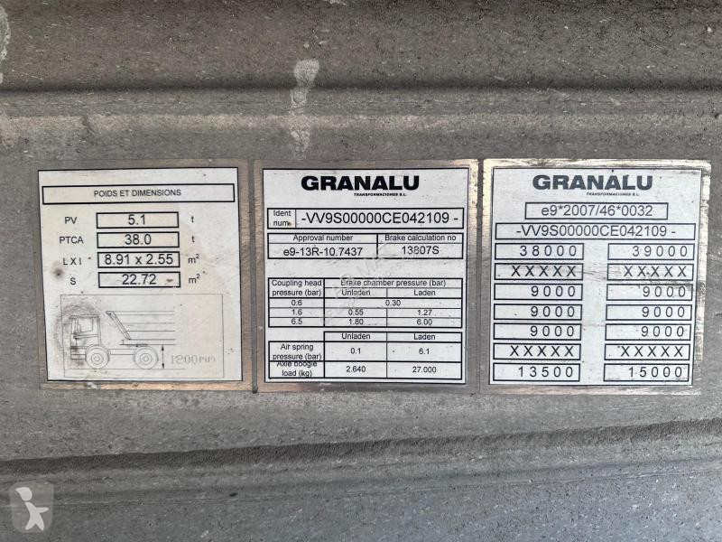 مقطورة Granalu  S3NAF