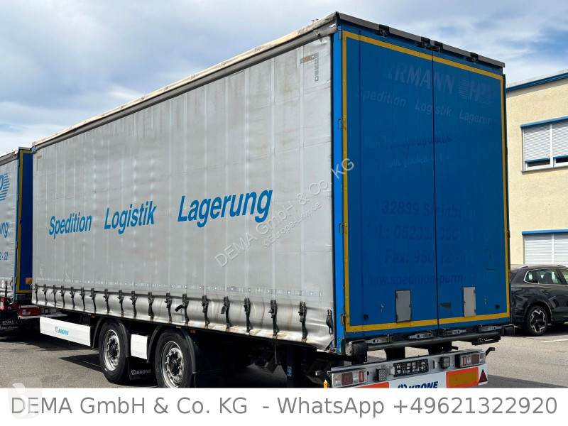 مقطورة Krone *Tandem*BPW-Achsen*TÜV*Edschaverdeck*