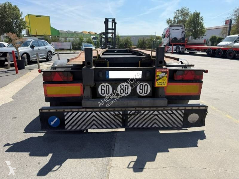مقطورة Samro Dolly 2 essieux porte caisson