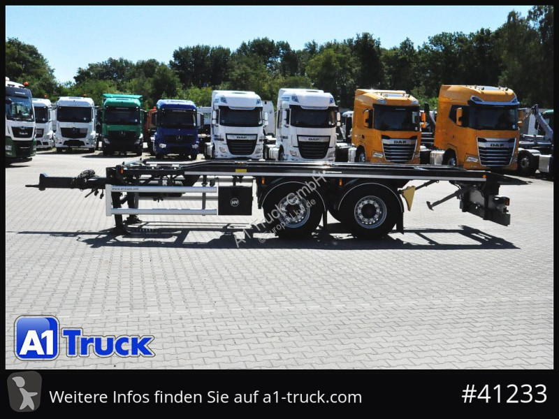 Remolque Hüffermann HTAR 18.70, Tandem, oben...