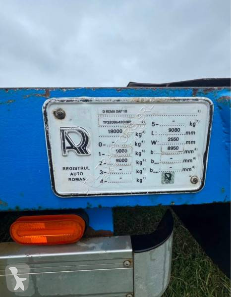 Aanhanger R.M. Trailers