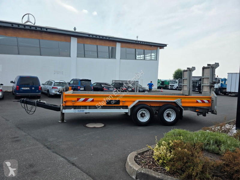 Remorque  Schmid MTT 890 Tieflader mit Rampen