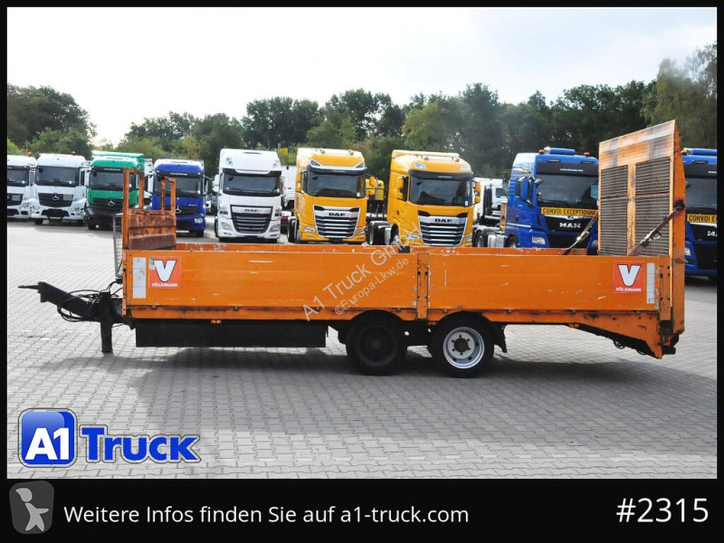 Remolque  TTL 13, Tieflader L 6m, hydraulische...