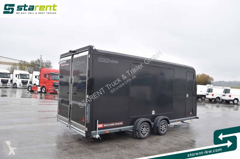 Aanhanger  BOX VAN 600 Rückfahrkamera Alu Boden...