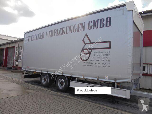 Remolque Fliegl Tandem-Plattform-Anhänger TPS 180