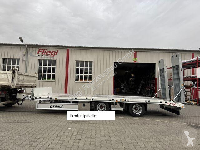Remolque Fliegl Tandem-Plattform-Anhänger TPS...