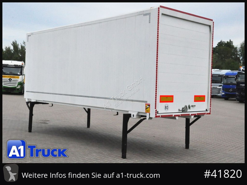Remolque Krone WB BDF 7,45 Koffer, Klapptische,...