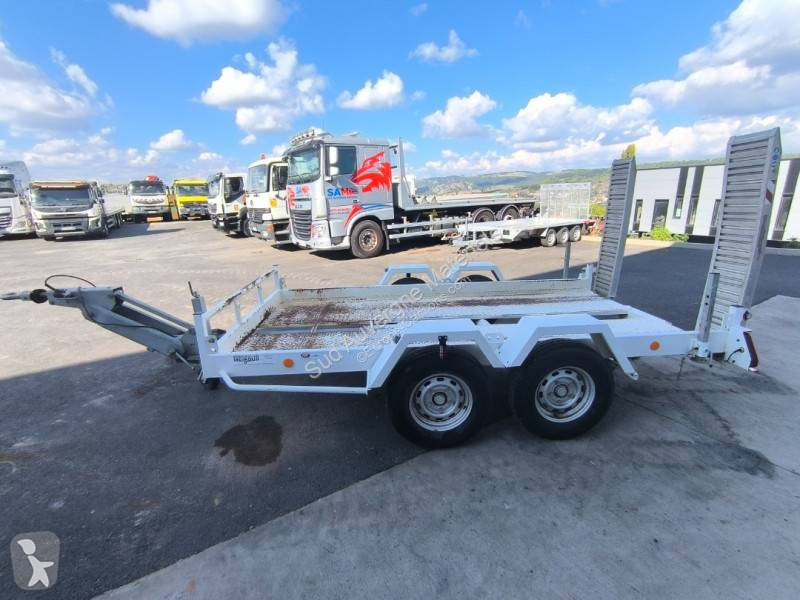 Moiroud Porte engins 3.5T 2 essieux trailer