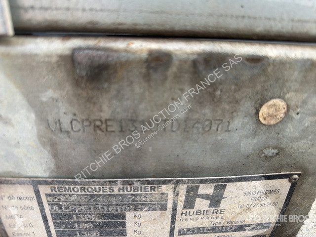 Hubière  H211L trailer