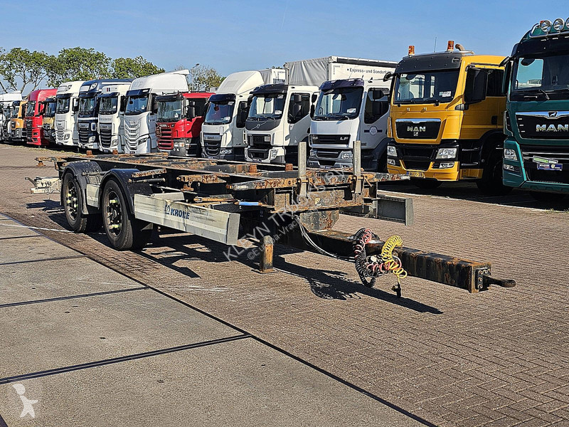 Krone DC wechselaufbau Tandem trailer