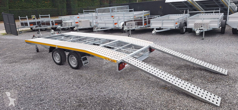 Flatbed car trailer trailer