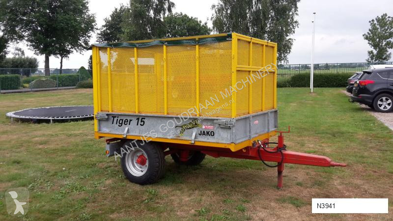 Anhænger Jako tiger 15 met snipperopbouw