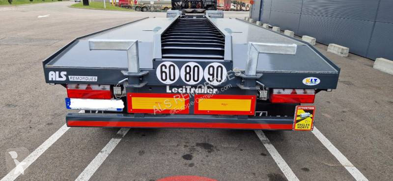 Remorque Lecitrailer PORTE CAISSONS 2 ESSIEUX...