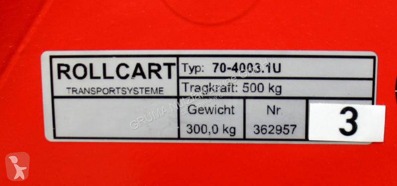 معدات أخرى   Rollcart B-Frame