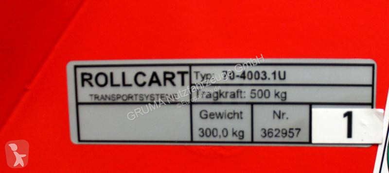Outros materiais   Rollcart B-Frame