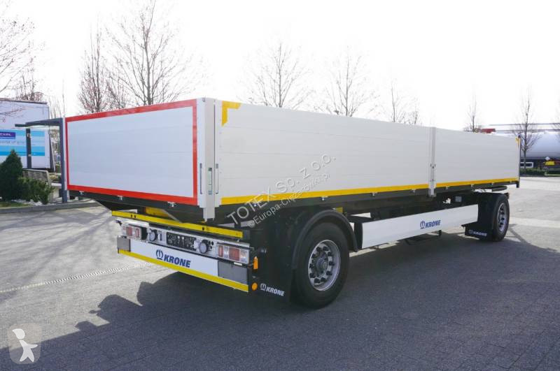 Remorque Krone Construction trailer / Flatbed...