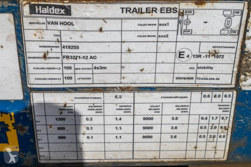 Aanhanger Van Hool  CONTAINER AANHANGER