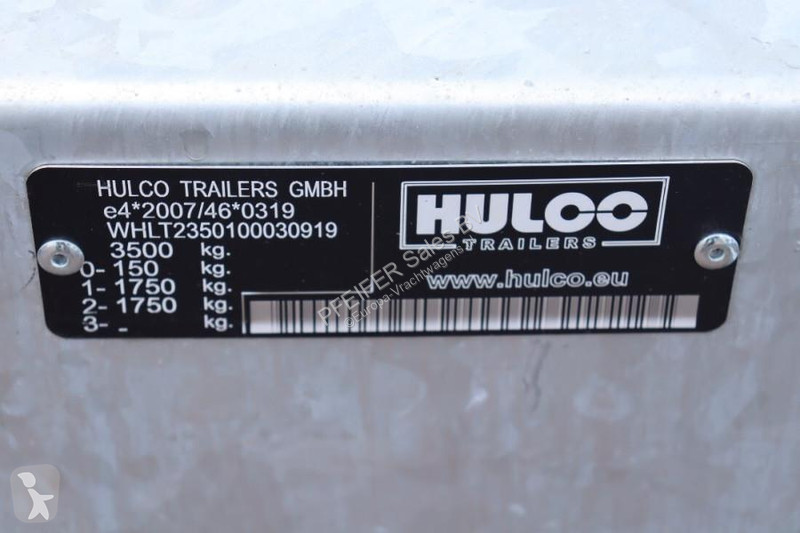 مقطورة Hulco Terrax-2 3500kg 2 Axel Trailer,...